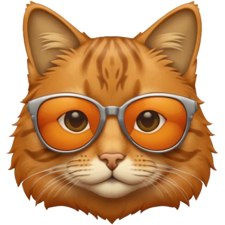 Cat wearing sunglasses emoji