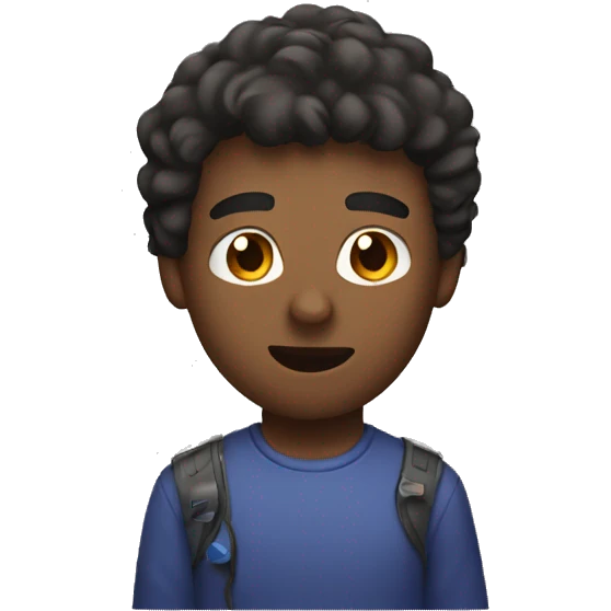 Cade playing video games emoji