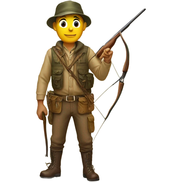 Hunting emoji