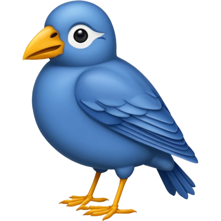 Oiseau avec des couilles  emoji