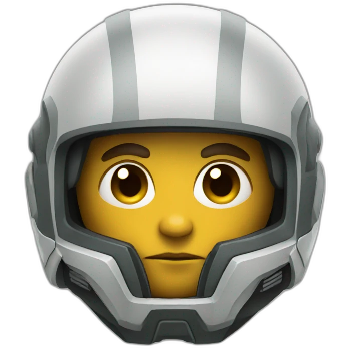 Space soldier emoji