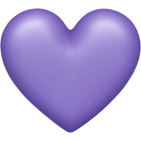 Blueberry color heart  emoji