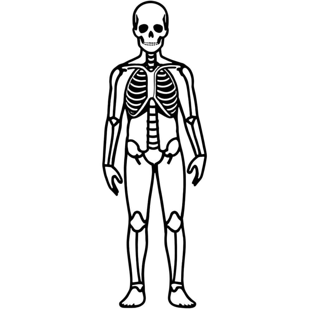 Full human body, anatomical figure, standing pose emoji