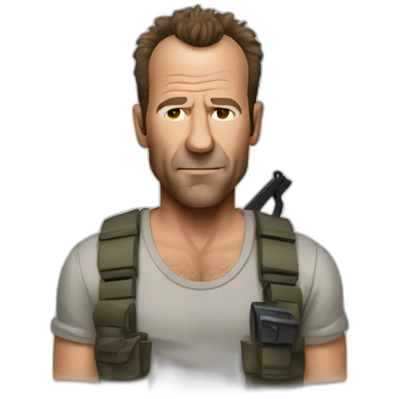 John McClane emoji