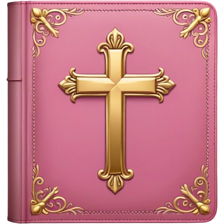 Pink Bible  emoji