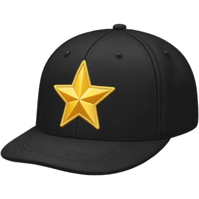 gorra con estrella emoji