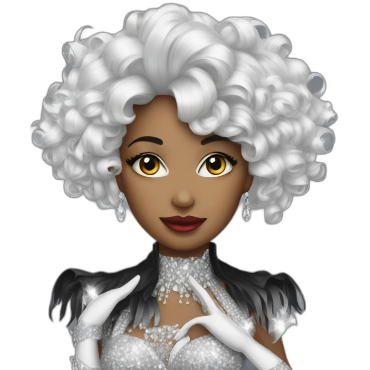 showgirl emoji