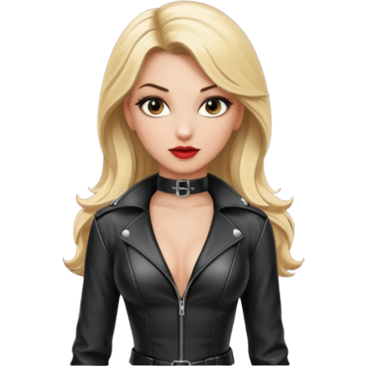  Dominatrix blonde emoji