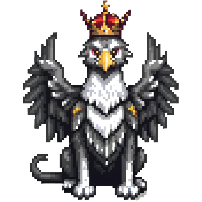 crowned griffin emoji