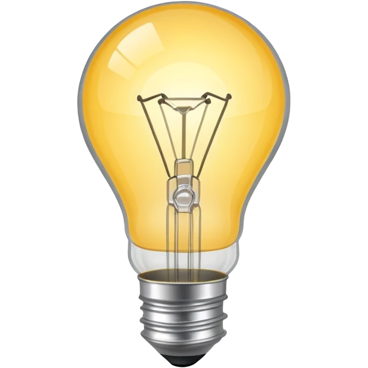 light bulb with a checklist emoji
