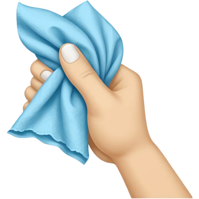 wiping tissue emoji
