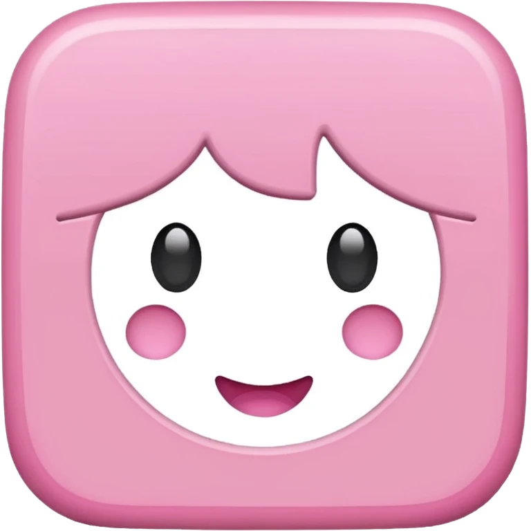 Pink square emoji emoji