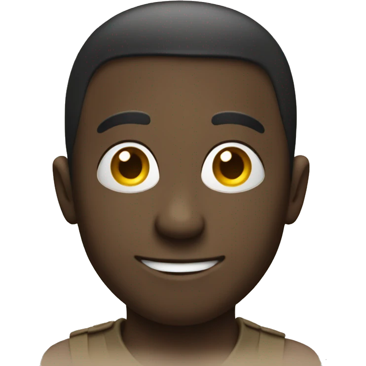 Looking to the side smiling emoji emoji