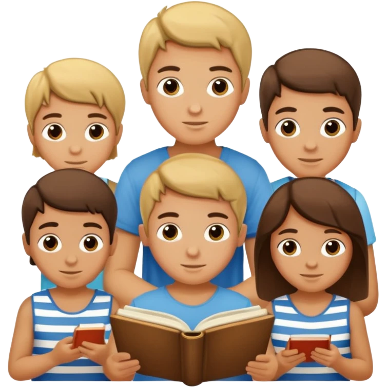 greek book kids emoji