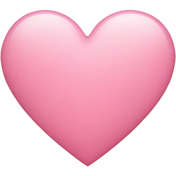 Pink hjerte  emoji
