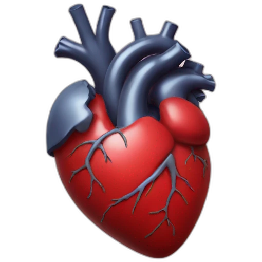 Human heart emoji