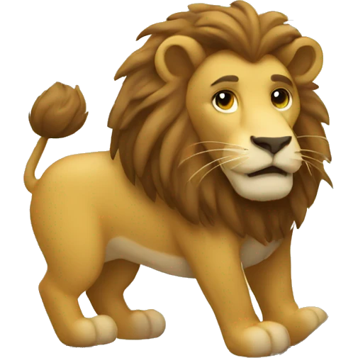 lion cycle  emoji