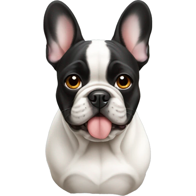 French bulldog emoji
