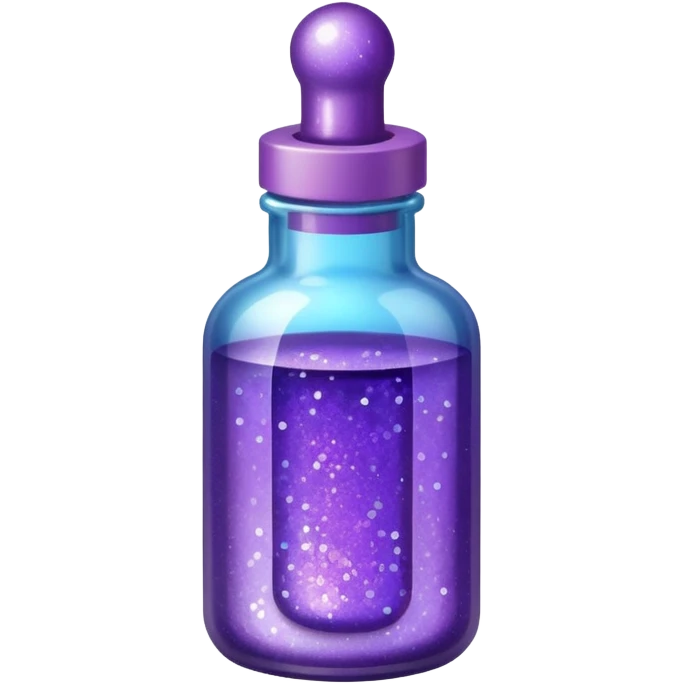 glitter purple remedy emoji