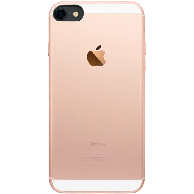 iPhone Rose Gold emoji