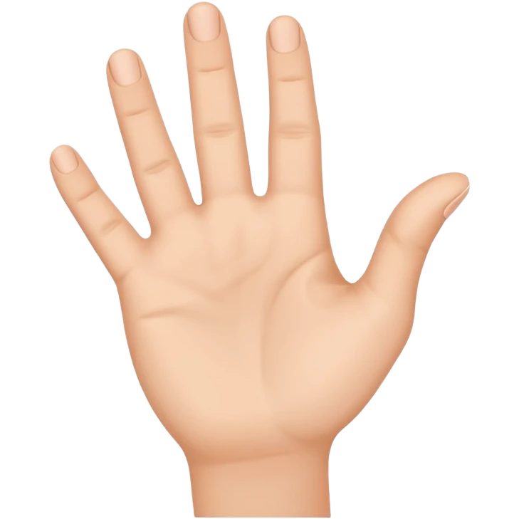 hand making an L shape emoji