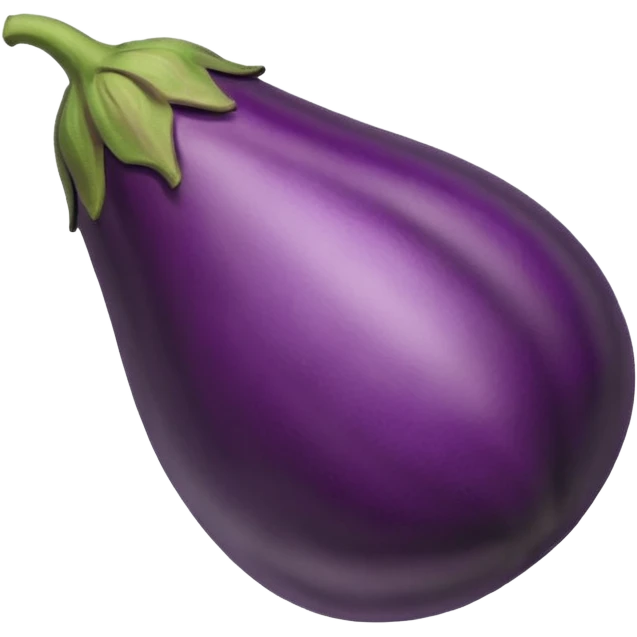 Smoking eggplant emoji