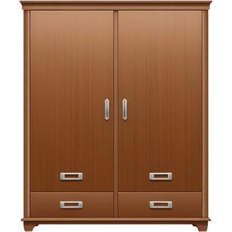 wardrobe modern closed emoji