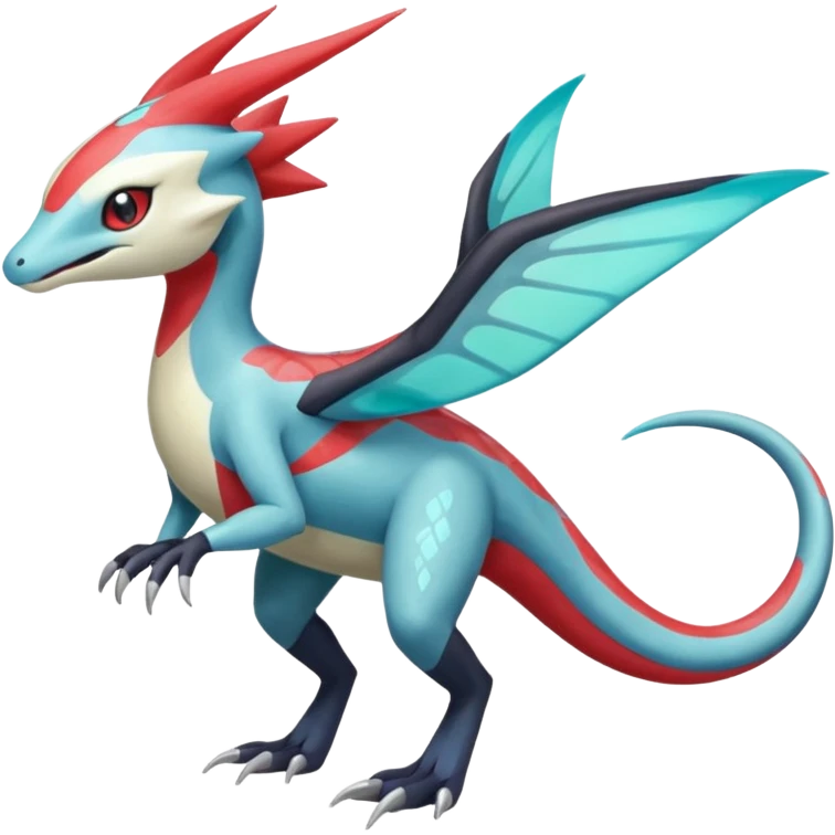 Meloetta-Inteleon-Heliolisk-Helioptile-Salamence-Salandit-Latias-Fakémon-creature-hybrid emoji