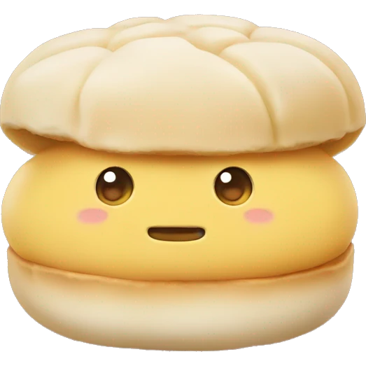 Chinese custard bun emoji