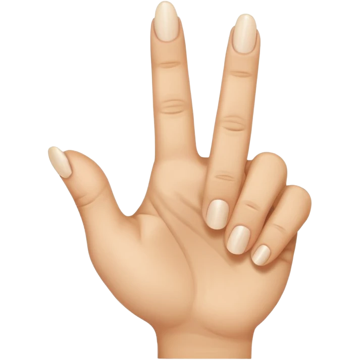 Smiling middle finger emoji