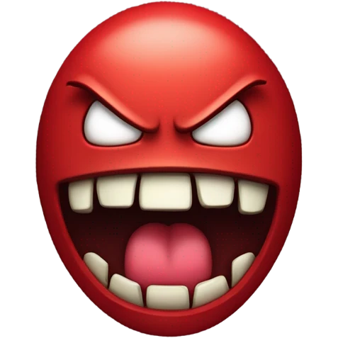 give me the scariest emoji you can generate emoji