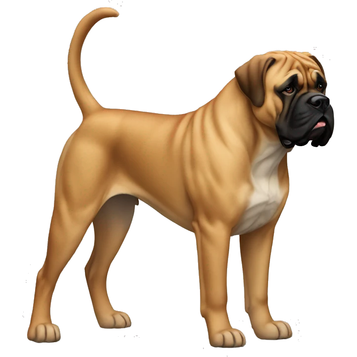 Bullmastiff Dog Breed Full Body emoji