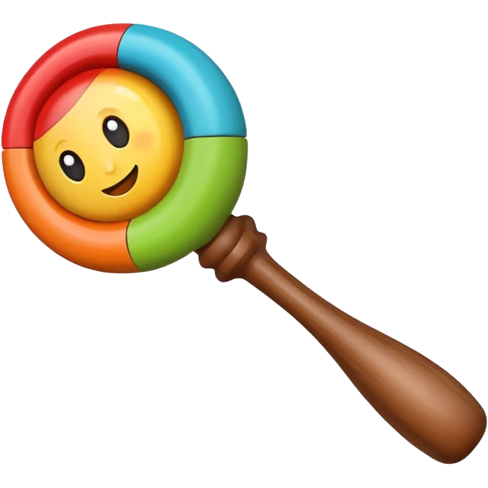Rattle emoji