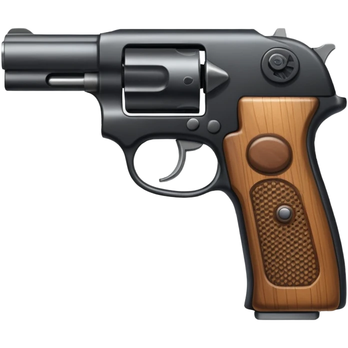 A handgun emoji
