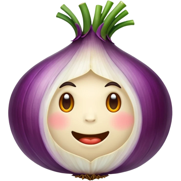 purple onion emoji