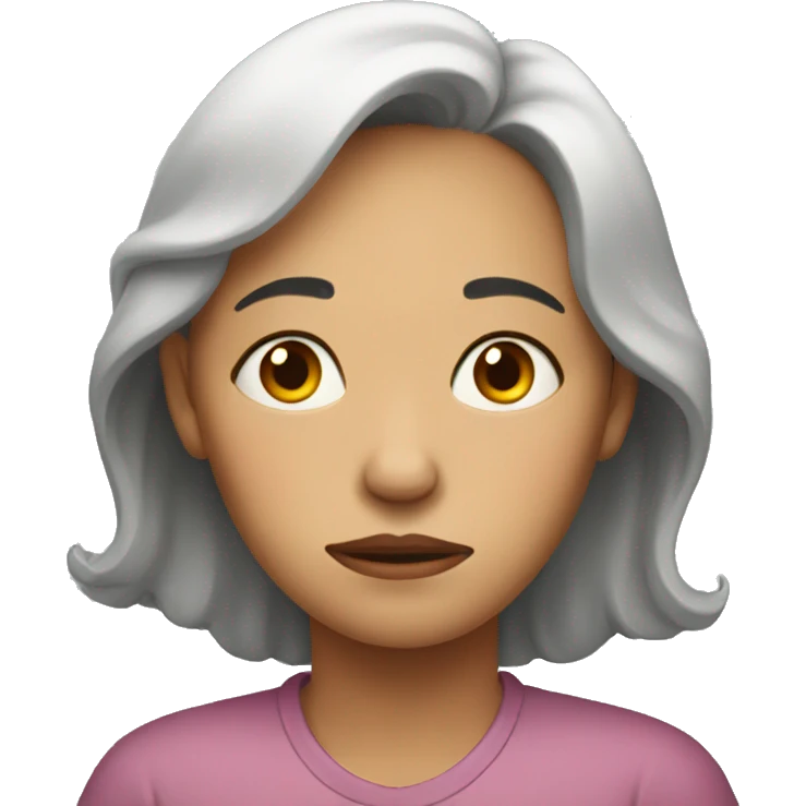 sad mother emoji