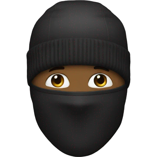 ski mask emoji