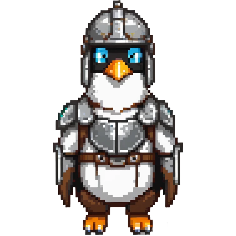 penguin warrior emoji