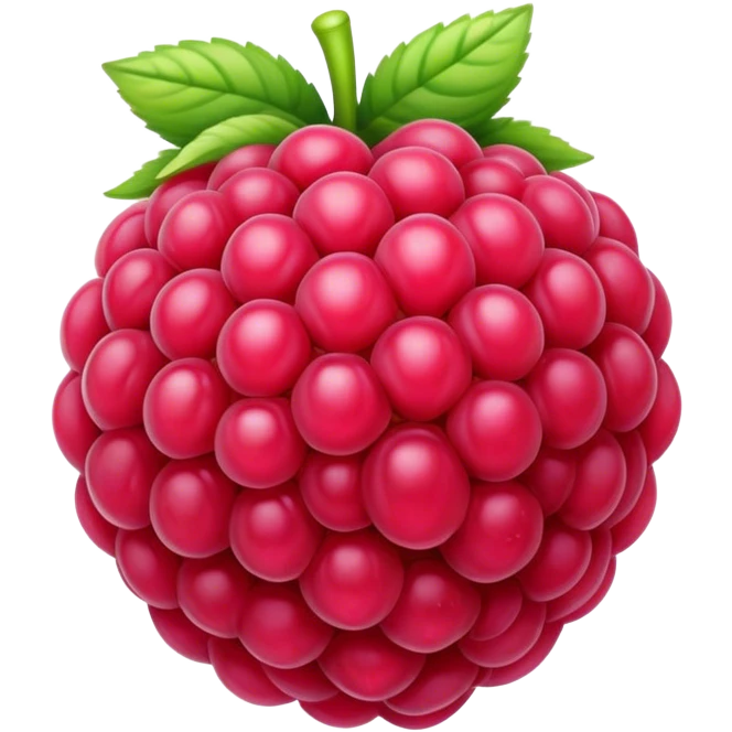 A raspberry palnet emoji