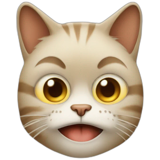 cat emoji covering its eyes like the monkey emoji