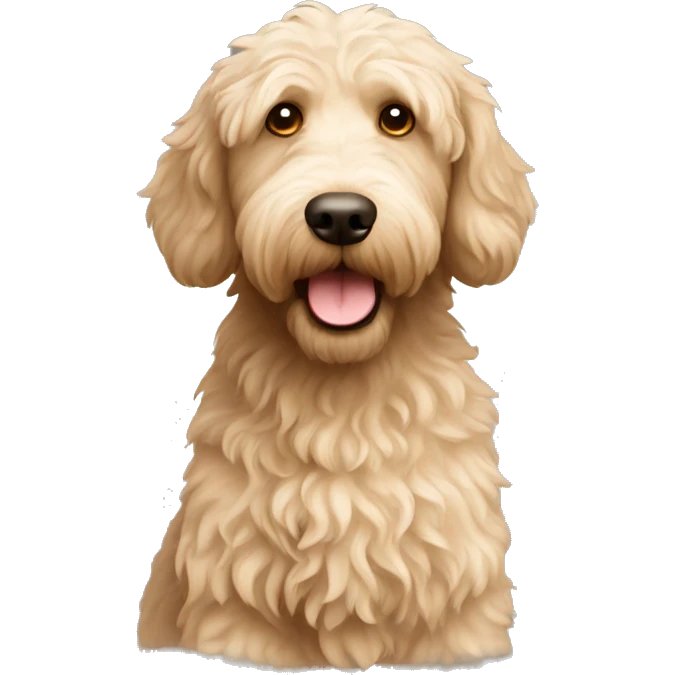 Labradoodle  emoji