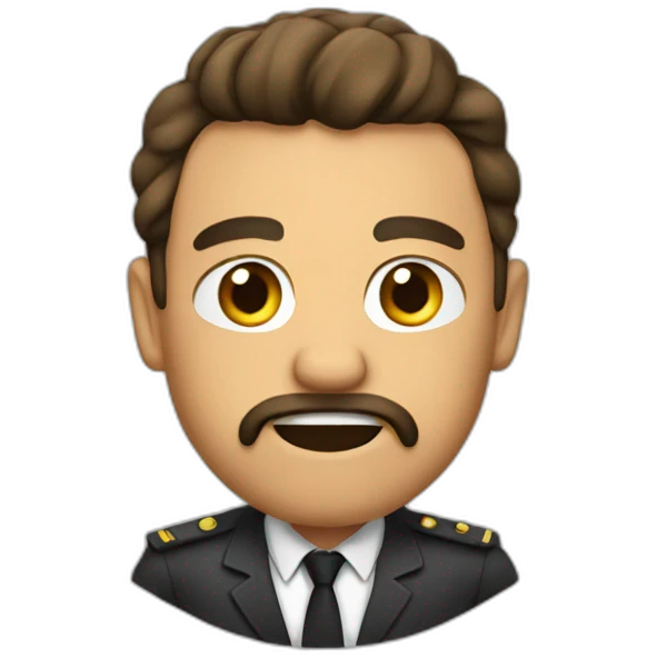 jefe insultando emoji