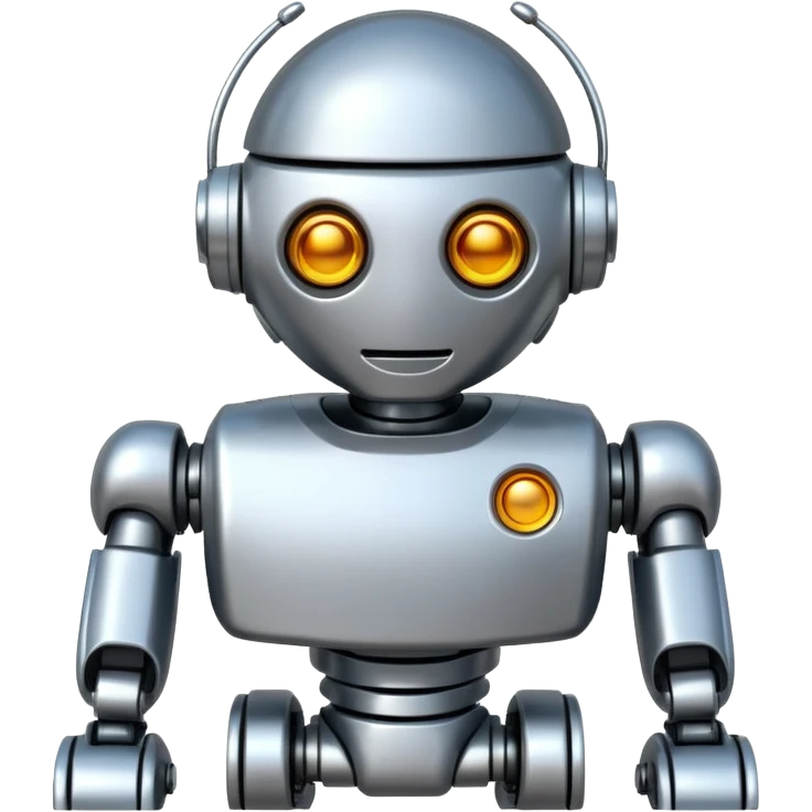 robot updating emoji