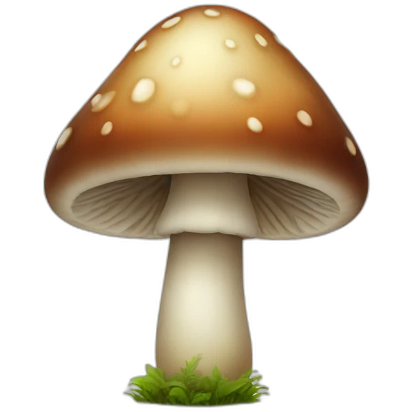 mushroom with eyes emoji