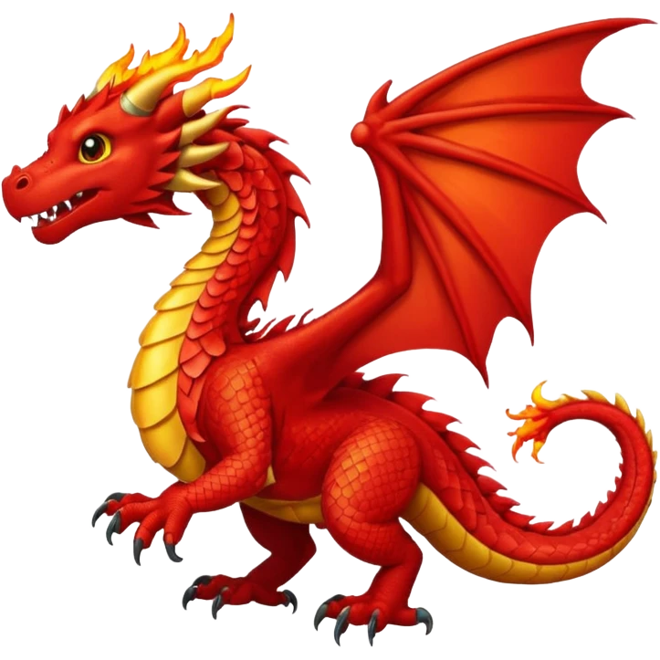 fire dragon emoji