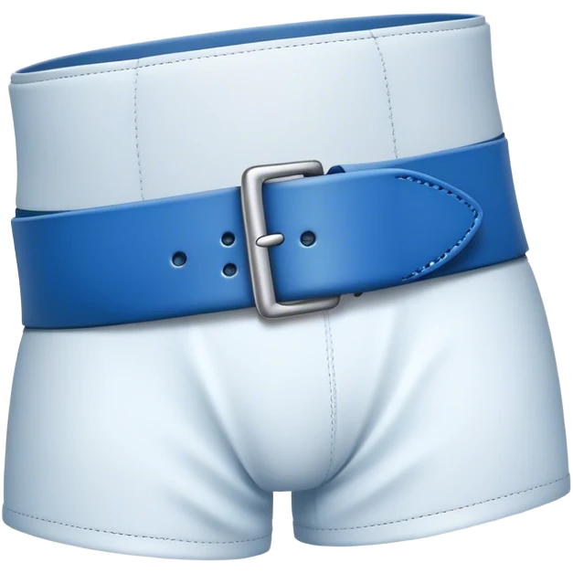 Blue belt  emoji