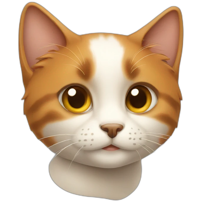 Chat roux emoji