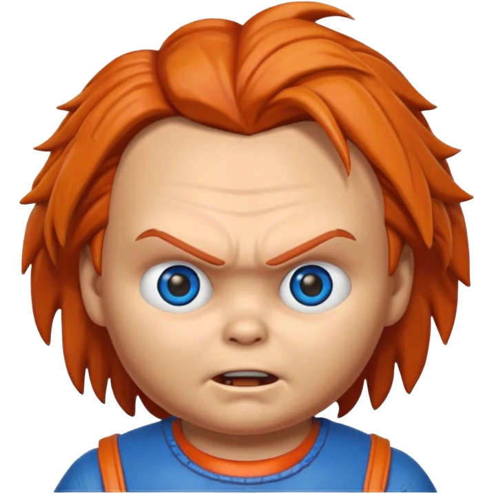 Un emojin de chuky emoji