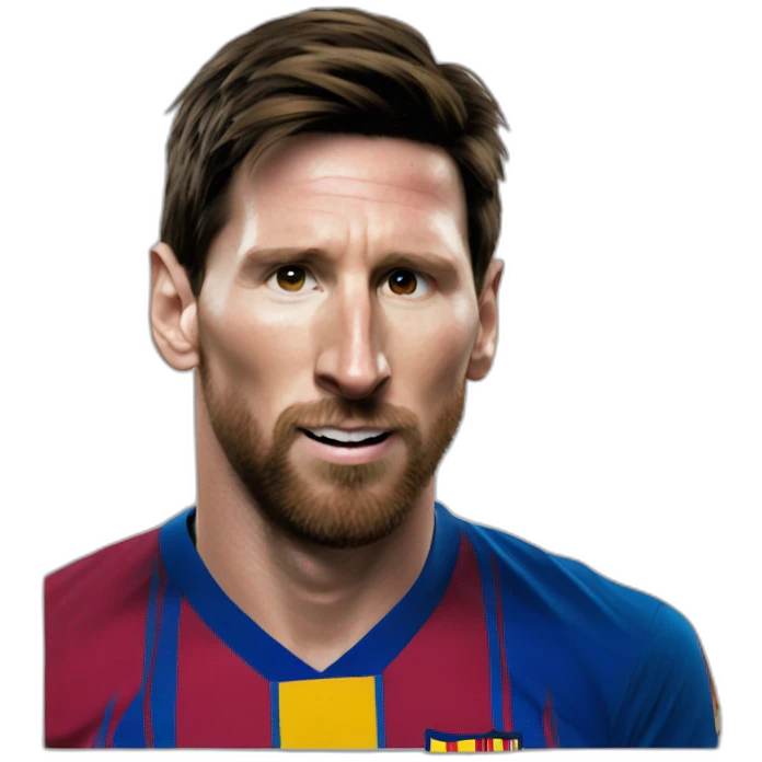 Messi qui pleur emoji