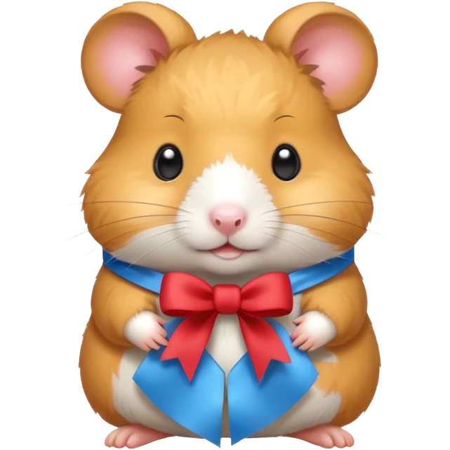 hamster ribon emoji